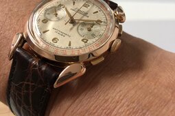 Exactus Chronograph vintage  18kt Gold